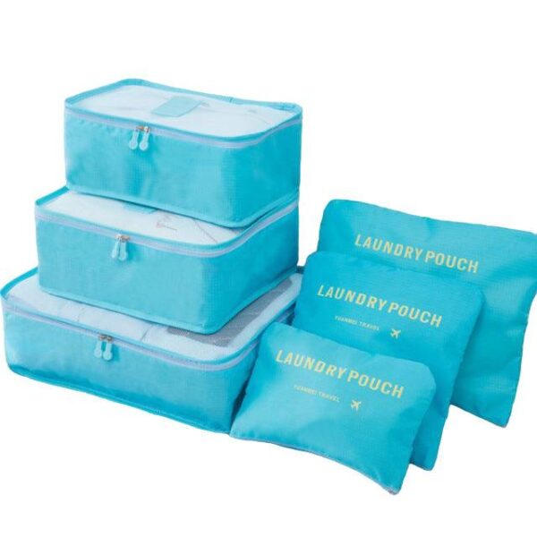 Organizador de Mala de Viagem - Kit 6 Peças