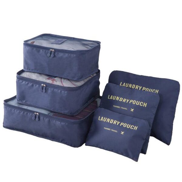 Organizador de Mala de Viagem - Kit 6 Peças