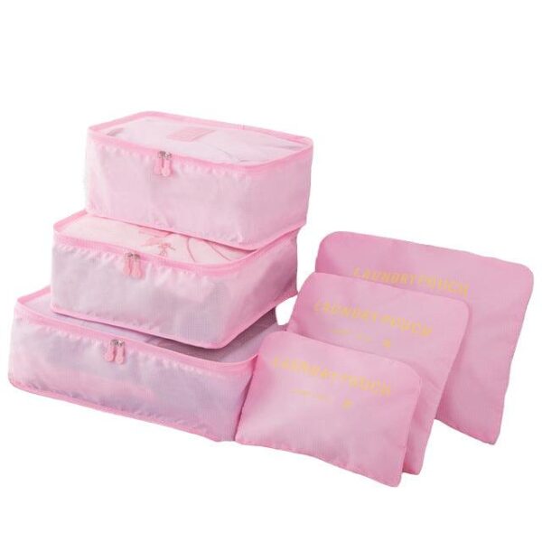 Organizador de Mala de Viagem - Kit 6 Peças