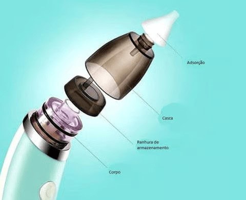 aspirador nasal bebê elétrico 2 ilarone