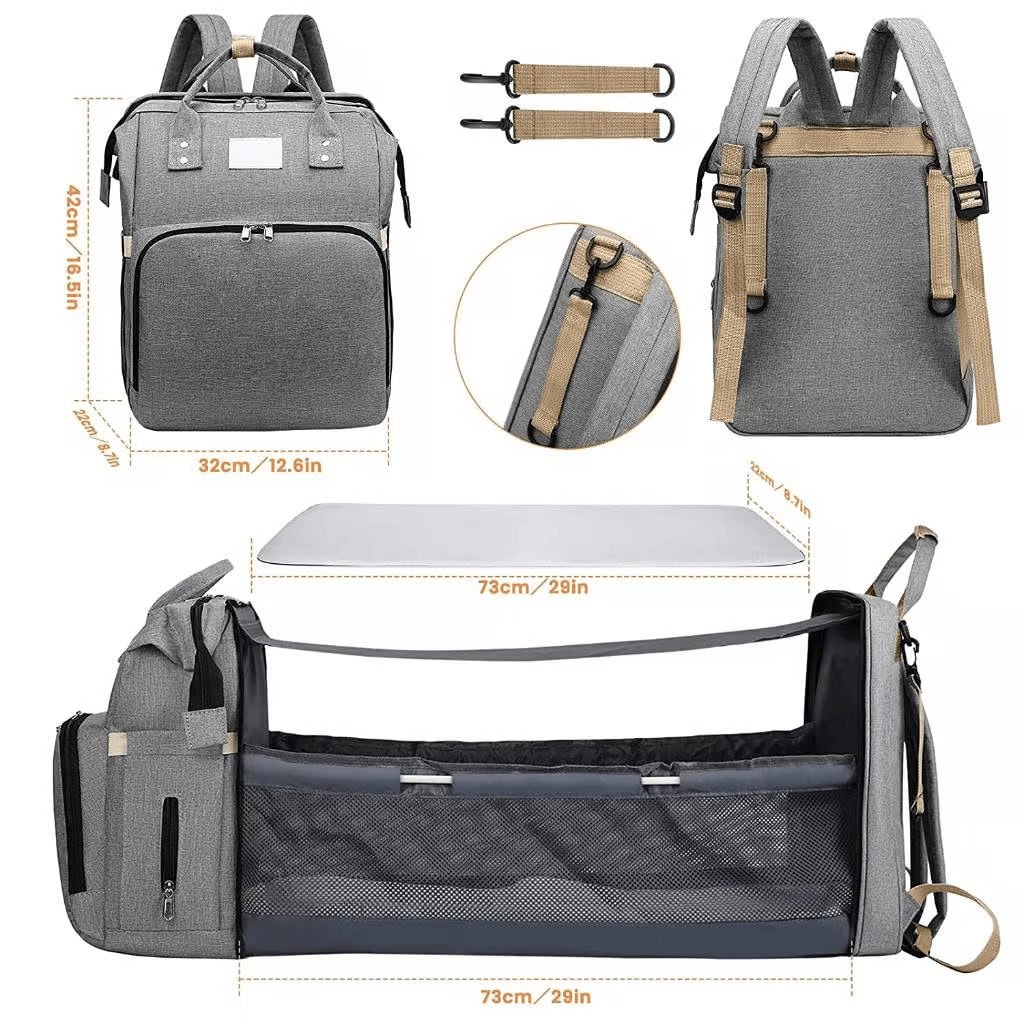 bolsa vira berço portátil ilarone