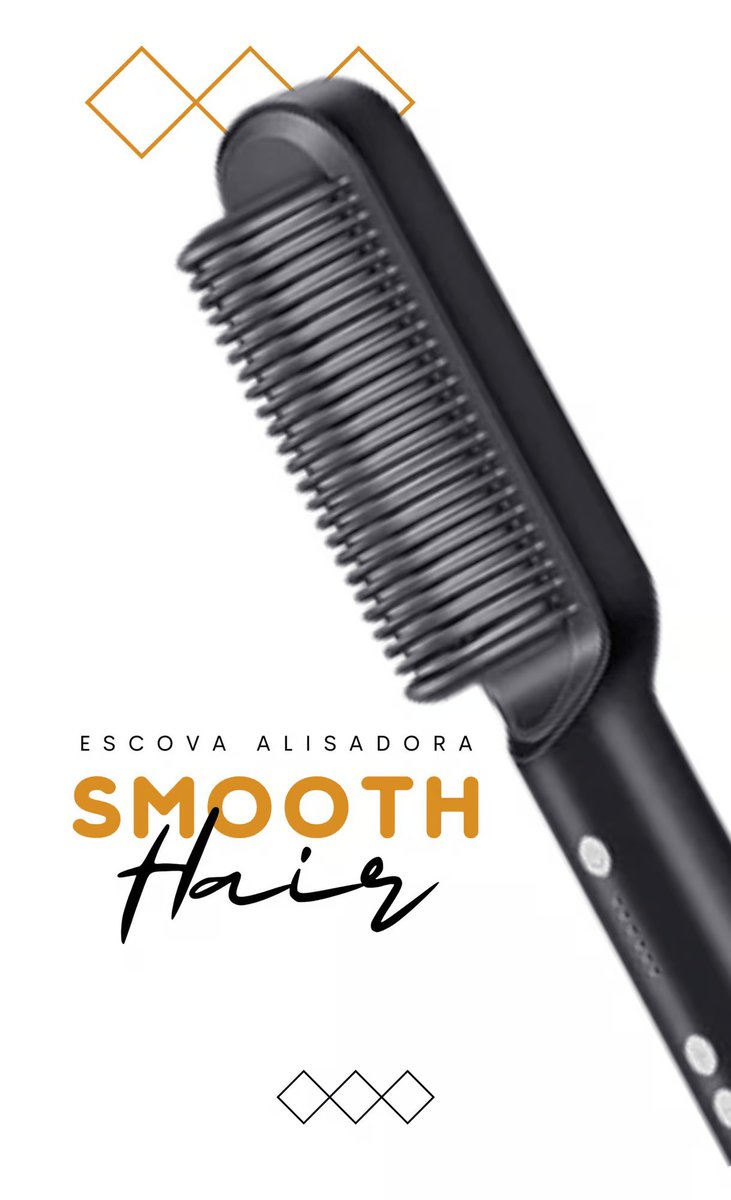 escova alisadora smooth hair 2 ilarone