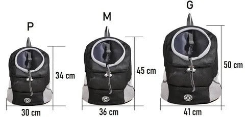 mochila canguru pet backpack 4 ilarone