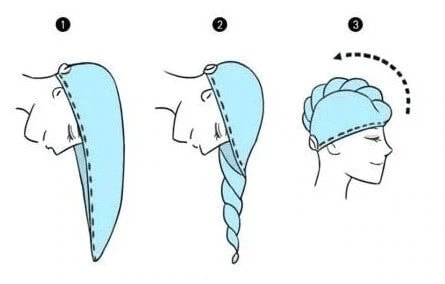 toalha de cabelo secagem rápida dryhair ilarone