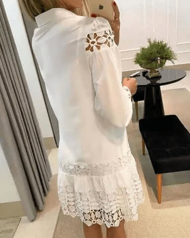 vestido de renda veneza ilarone